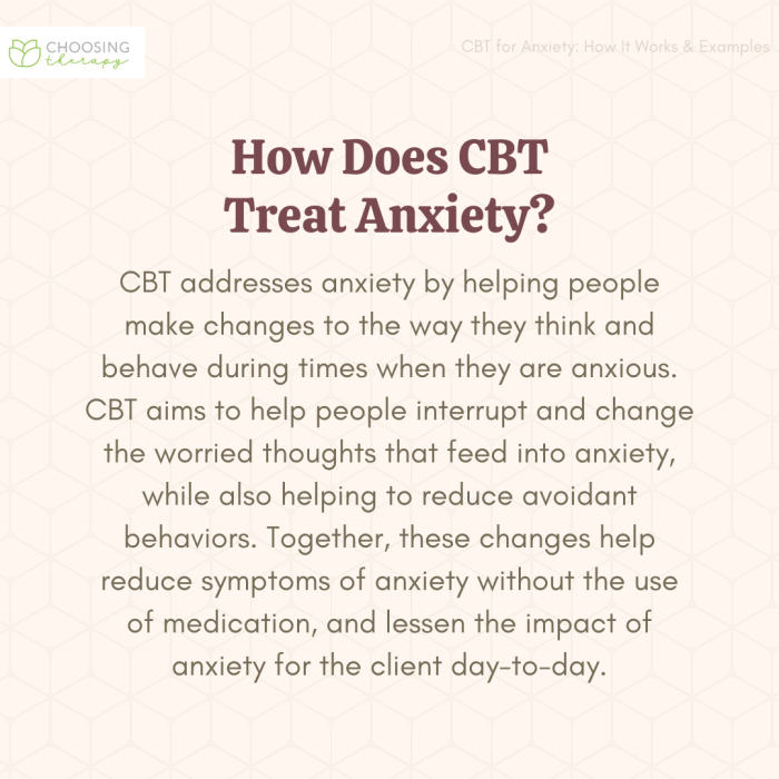 How Does CBT for Anxiety Work?