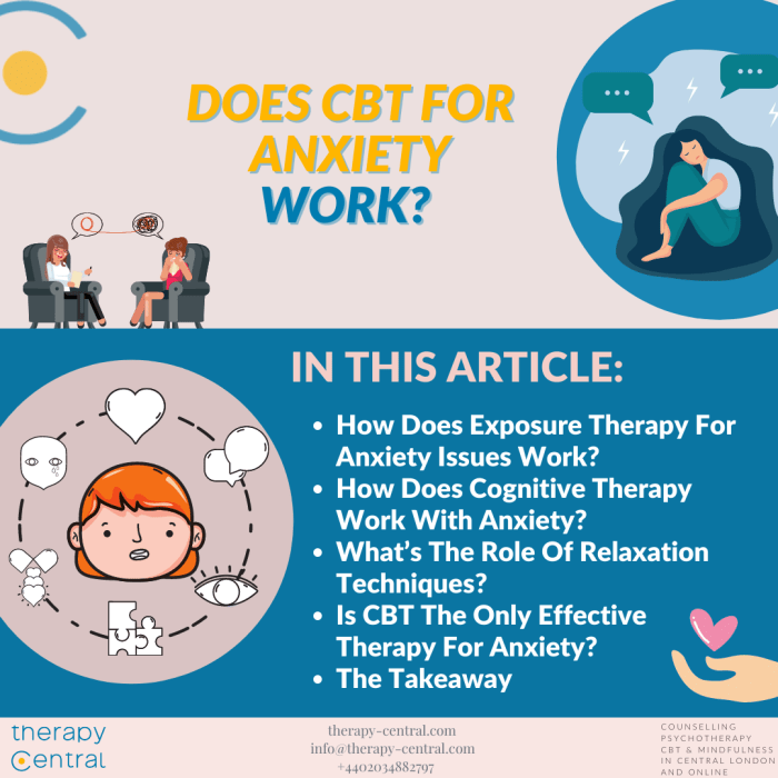 CBT therapy for anxiety