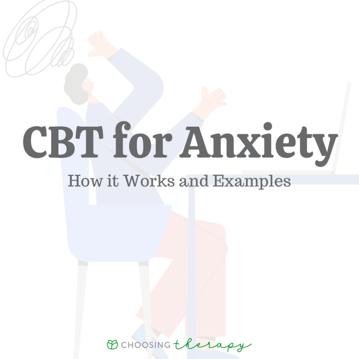 CBT therapy for anxiety